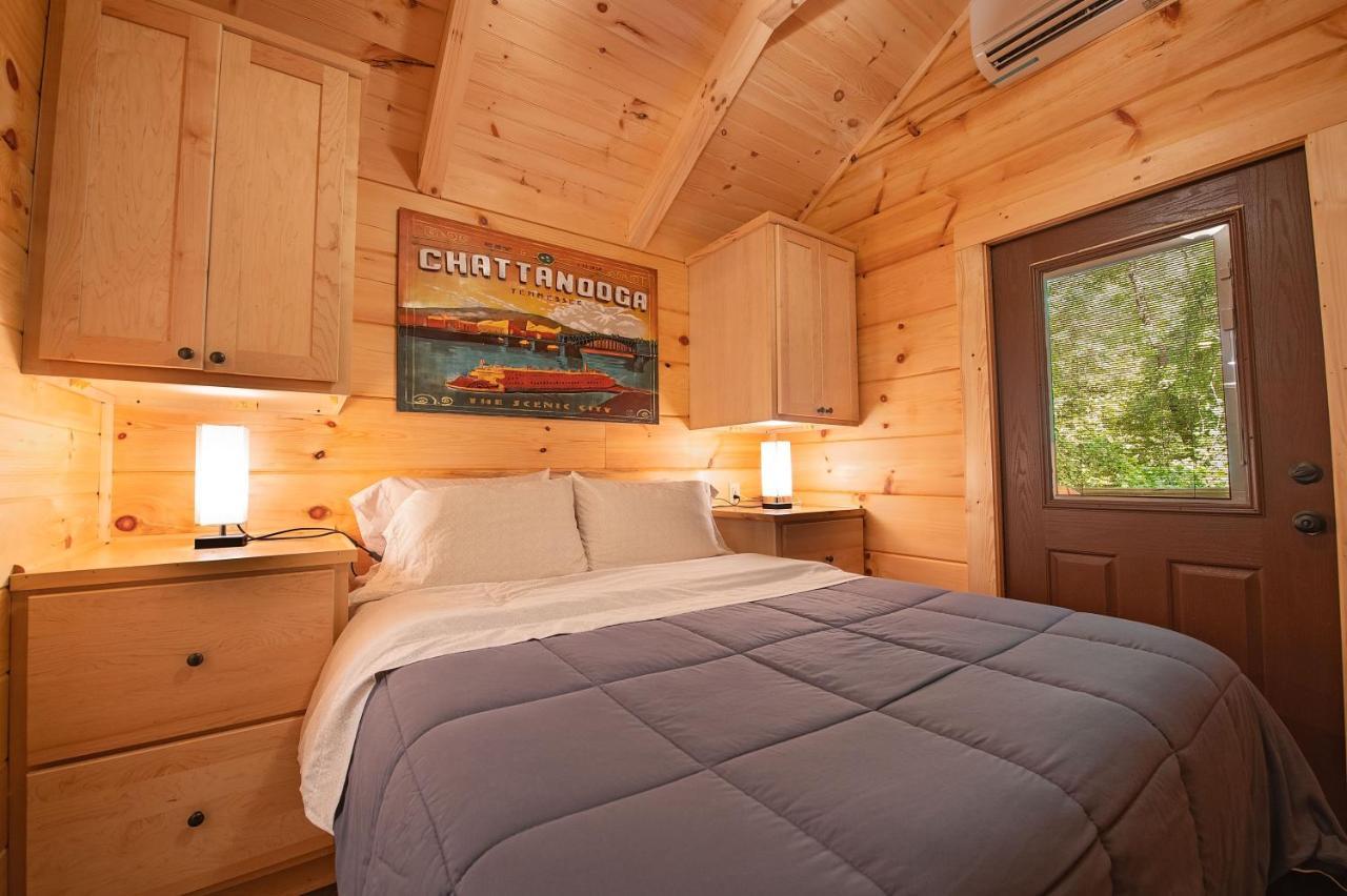Ernie Cabin Wauhatchie Woodlands Tiny Cabin Chattanooga Exterior foto
