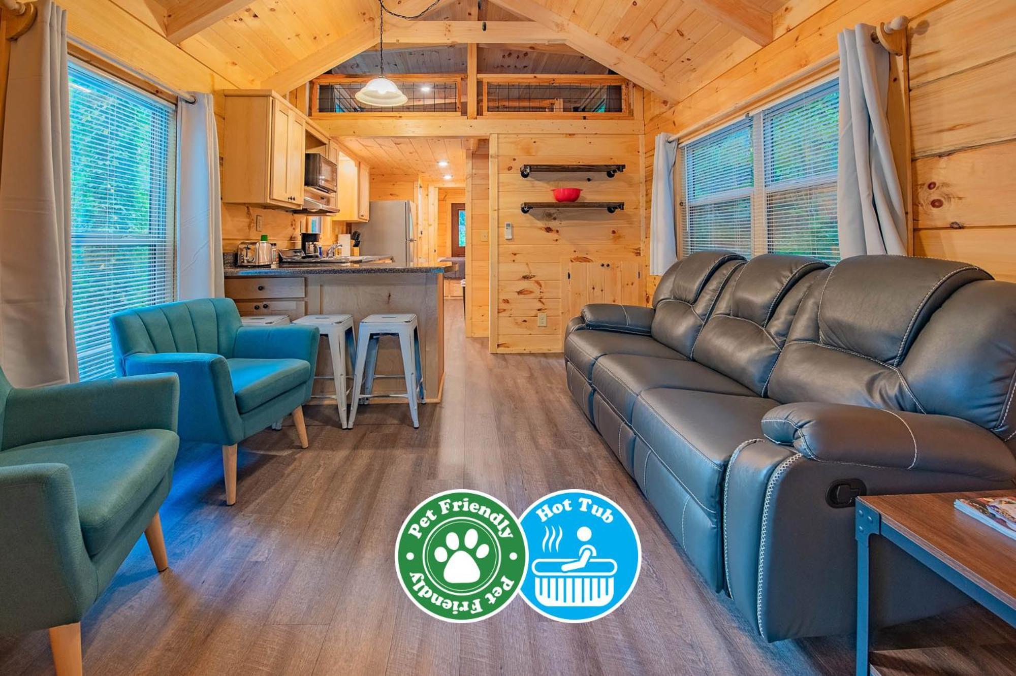 Ernie Cabin Wauhatchie Woodlands Tiny Cabin Chattanooga Exterior foto